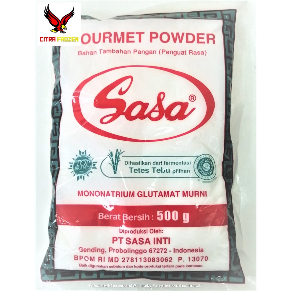 

Gourmet Powder SASA MSG 500gr