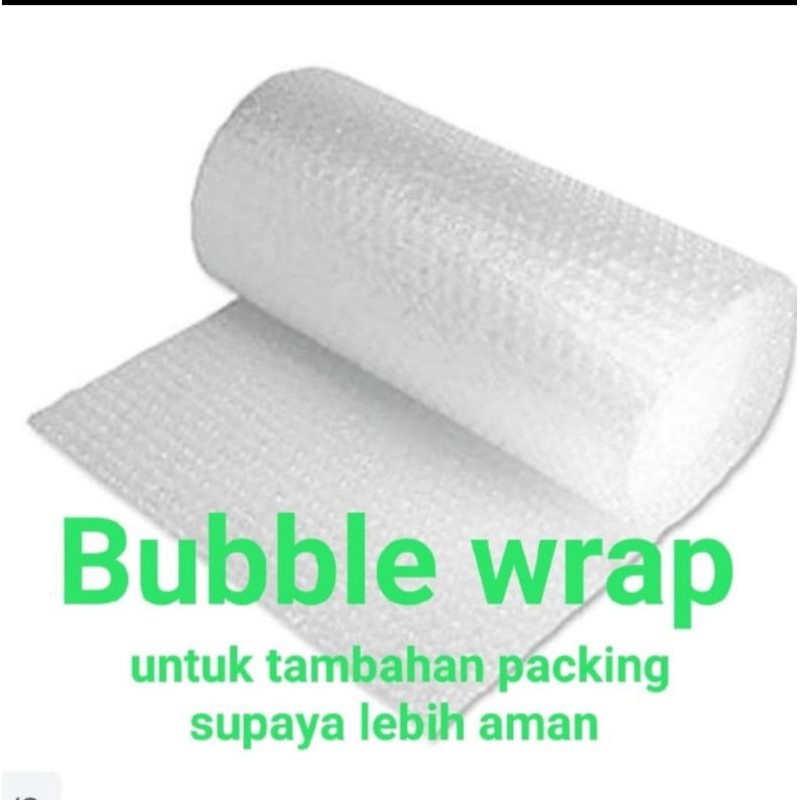 

bubble warp tambahan packing