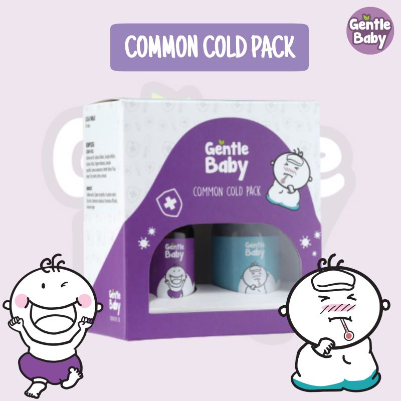 Gentle Baby - Cough n Flu - Cough & Flu - Imboost - Imun Booster - Batuk Pilek Anak - Obat Batuk Flu
