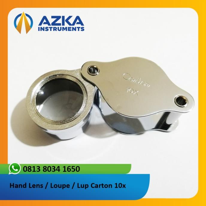 

Office & Stationery | Alat Tulis | Kaca Pembesar Hand Lens Lup Geologi Loupe Carton 10X | Best Seller