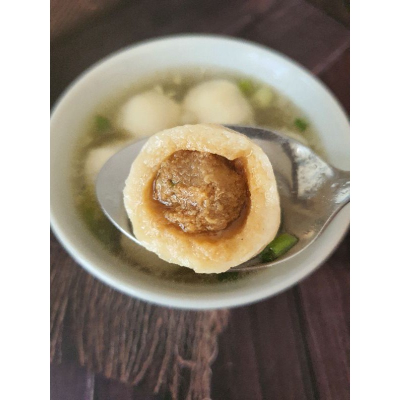 

Bakso ikan hiwan isi nonhalal