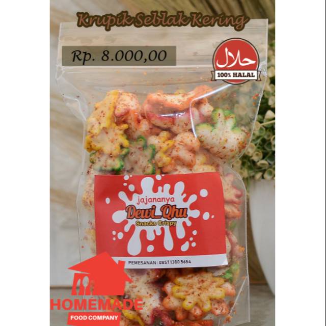 

Jajanan ndeso krupuk seblak kering