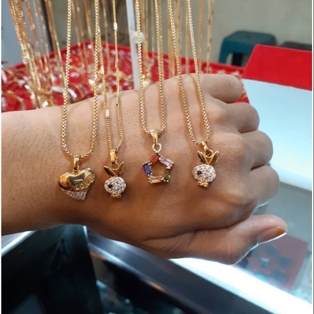 Kalung xuping lapis emas