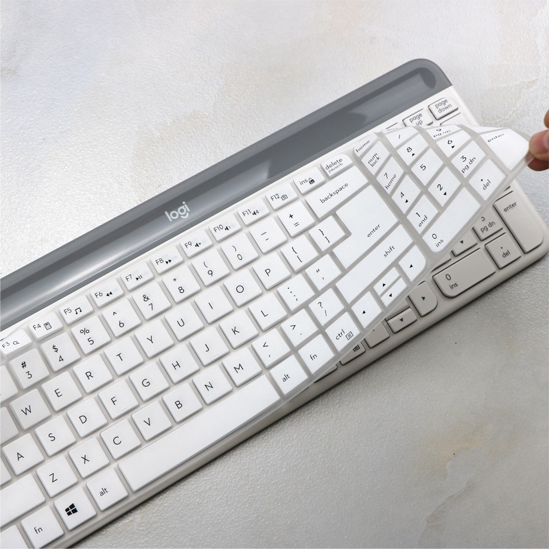 For Logitech MK470 Soft Ultra-thin Silicone Laptop Keyboard Cover Protector