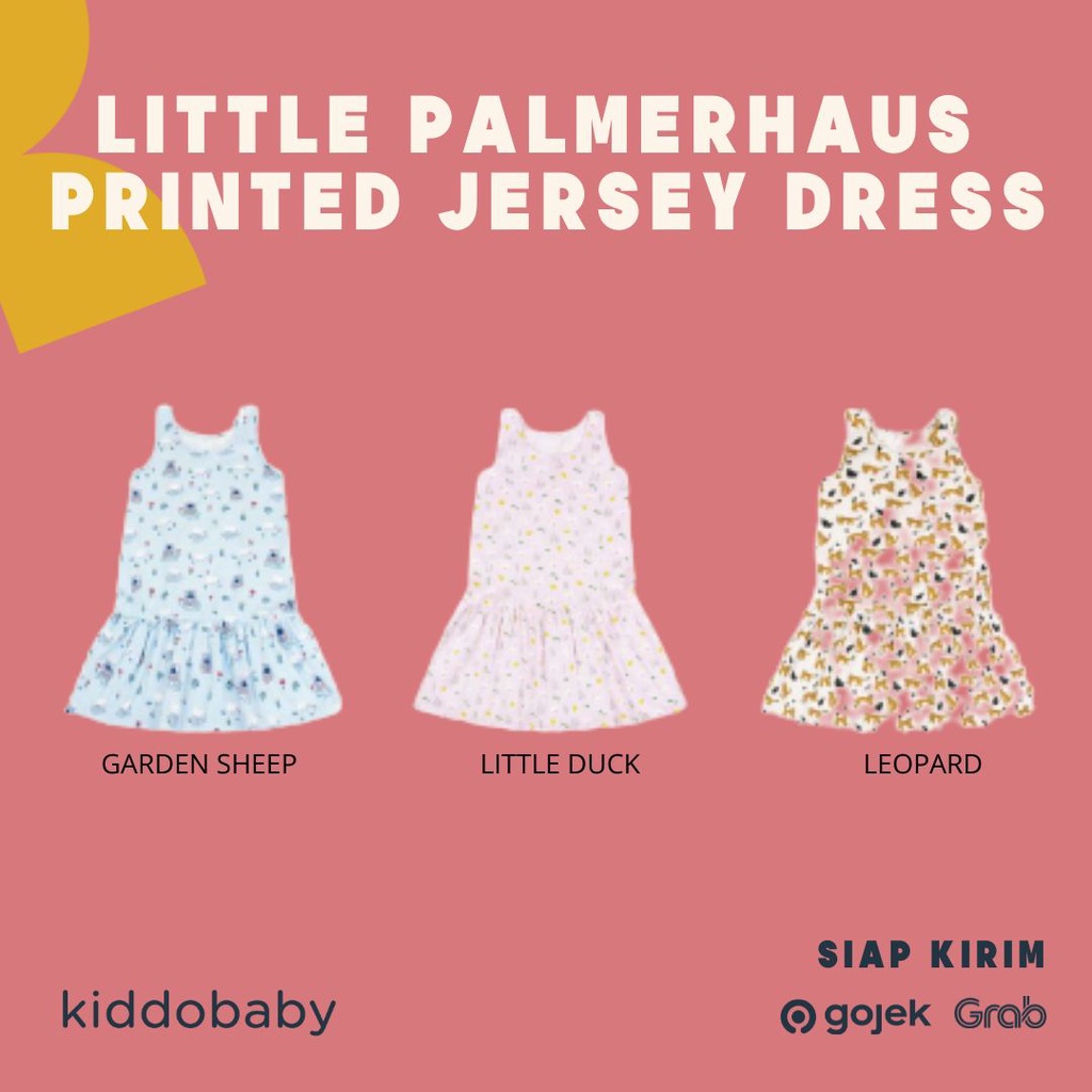 Little Palmerhaus Printed Jersey Dress