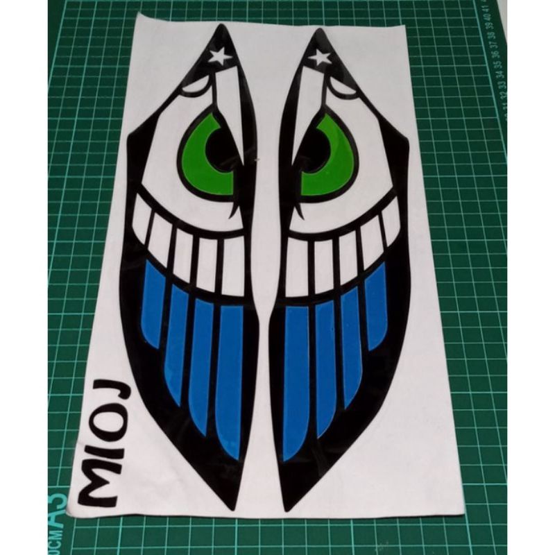 seticker setiker lampu Mio j