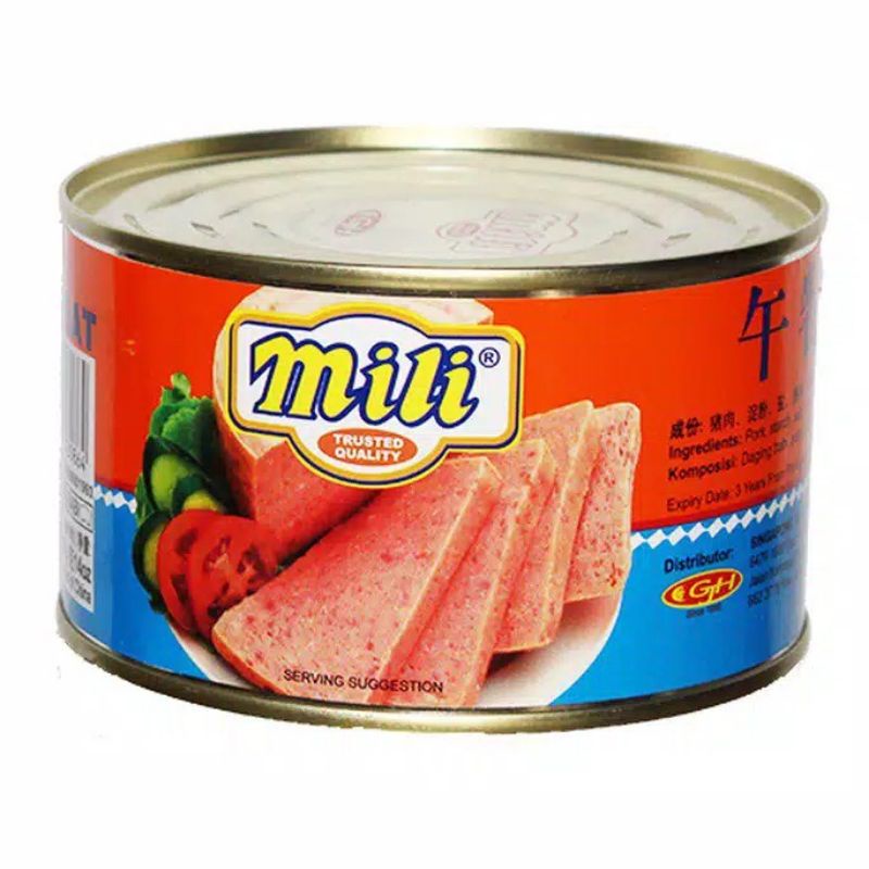 

MALING MILI 397grm /Ma ling mili /Mili pork luncheon meat