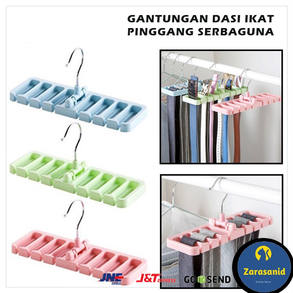 Gantungan Tali Ikat Pinggang Dasi Syal Hanger Cantelan Scarf Kaos Kaki