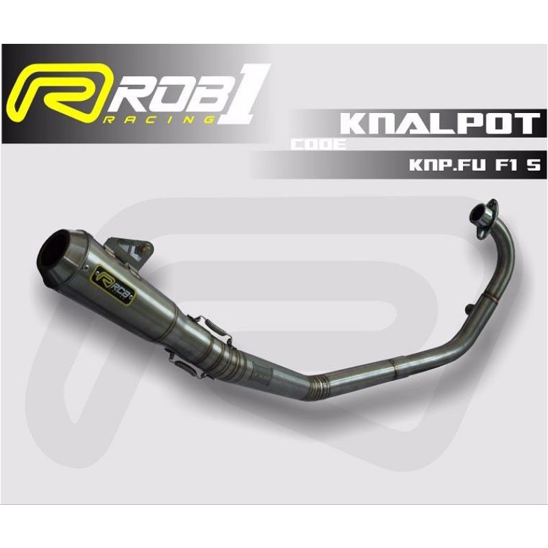 Knalpot Rob1 Satria Fu Fi Injeksi Stainless Original Racing RCB1 juraganknalpotjogja