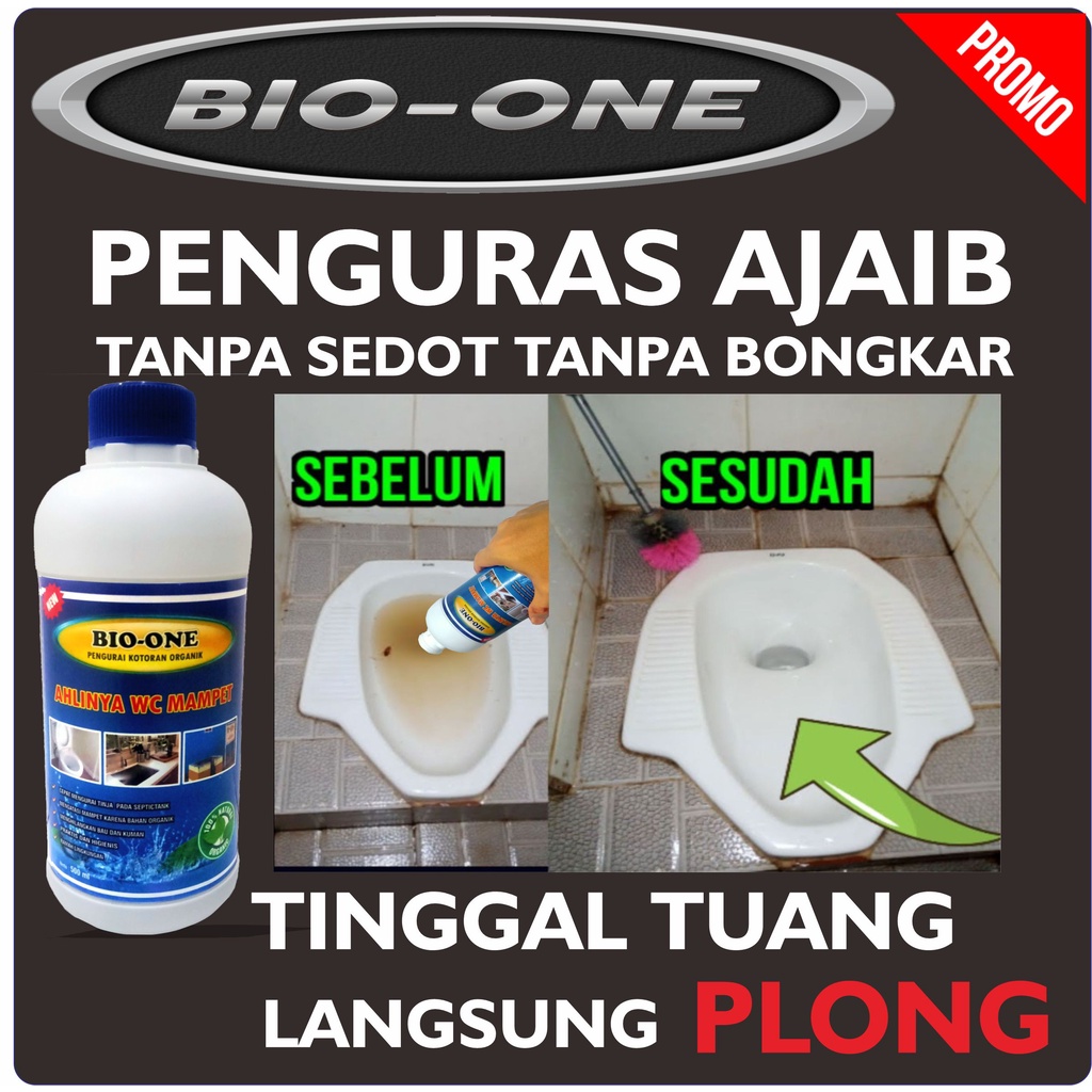 SOLUSI WC MAMPET AMPUH - SEPTICTANK PENUH-BAU-BERKUMAN-BIO ONE