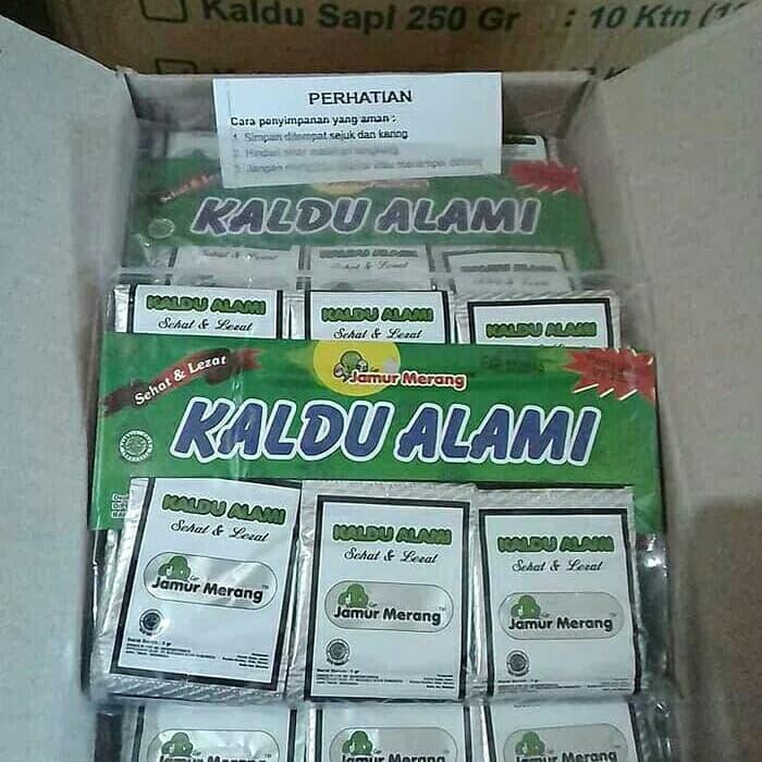 

Termurah Kaldu Alami Jamur Merang Ayam & Sapi 1 Dos 10 Pack - Ayam Terbagus