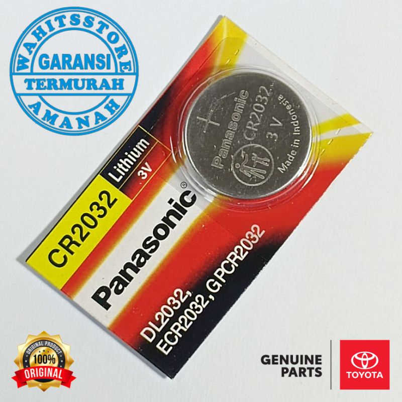 Baterai Remot Keyless Mobil AVANZA VELOS VELOZ 2020 Asli Original