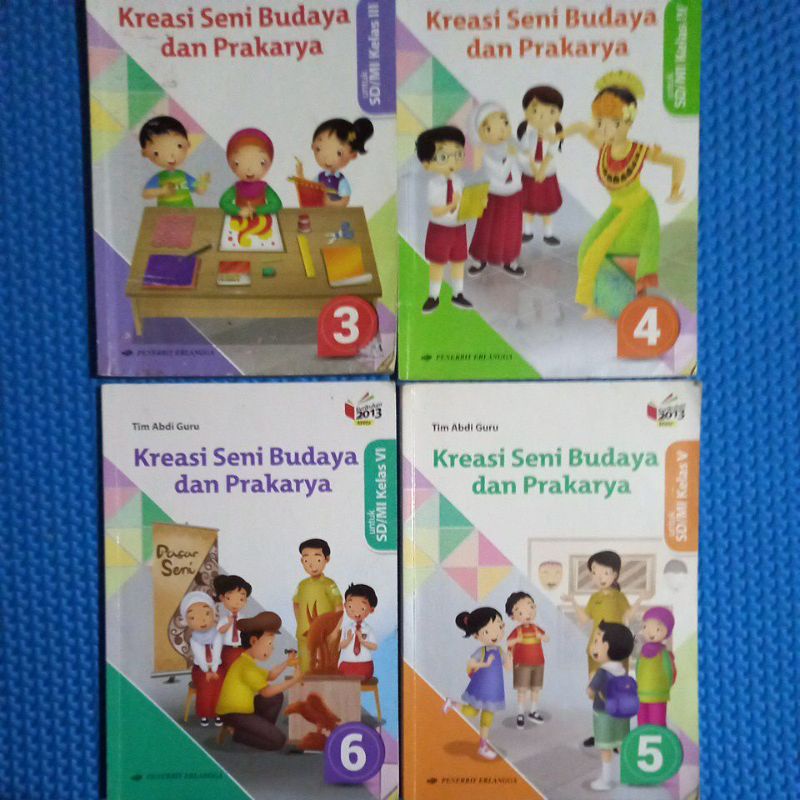 

KREASI SENI BUDAYA DAN PRAKARYA KELAS 3, 4, 5 ,6 ORIGINAL(BEKAS)