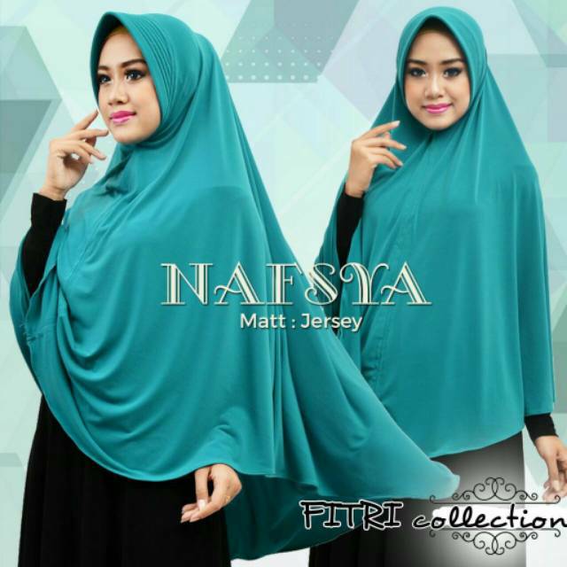 Khimar hijab jilbab kaos farizzy ukuran XXL