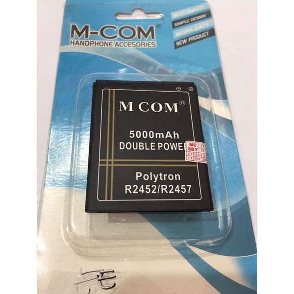 batrei MCOM POLYTRON R2452/R2457 double power