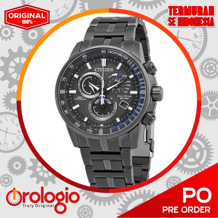 CITIZEN PCAT Radio Controlled Black Dial Men's Watch CB5887-55H