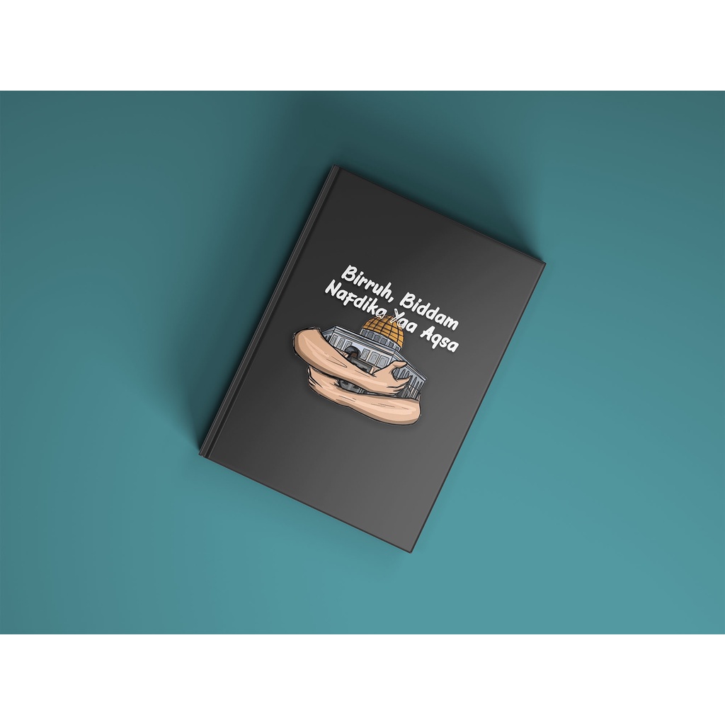 

NOTEBOOK / BUKU CATATAN AQSA PALESTINA A5 HARDCOVER , NOTEBOOK CUSTOM
