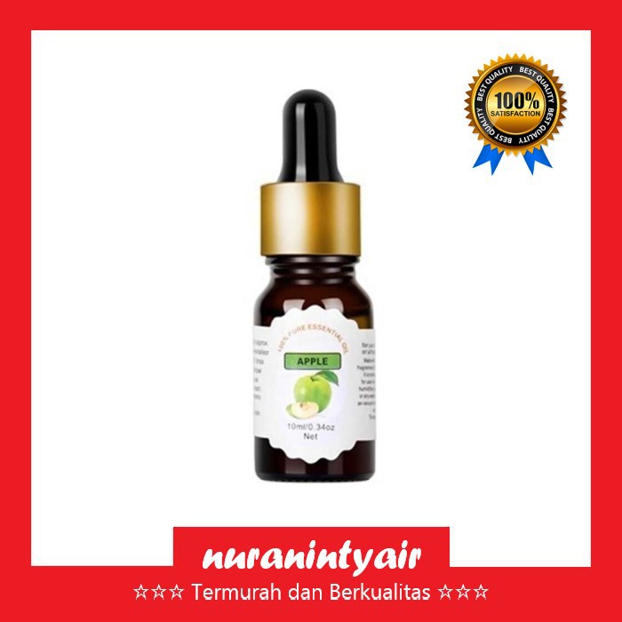 10ml Apple Essential Oil Diffuser - Difuser Aromatheraphy Oil Minyak Esensial Refill