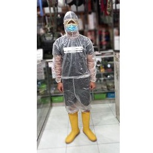 Baju APD HAZMAT Disposable Bahan Pvc