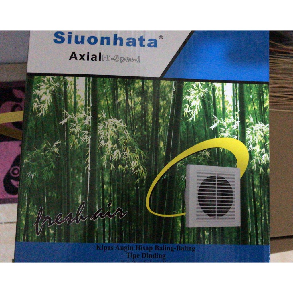 (SerbaSerbi)Kipas angin hisap  Hexos Plafon Atap ExhaustFan SNI Penghisap Udara Siuonhata