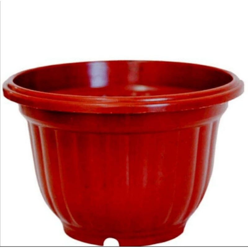 pot bunga plastik model belimbing