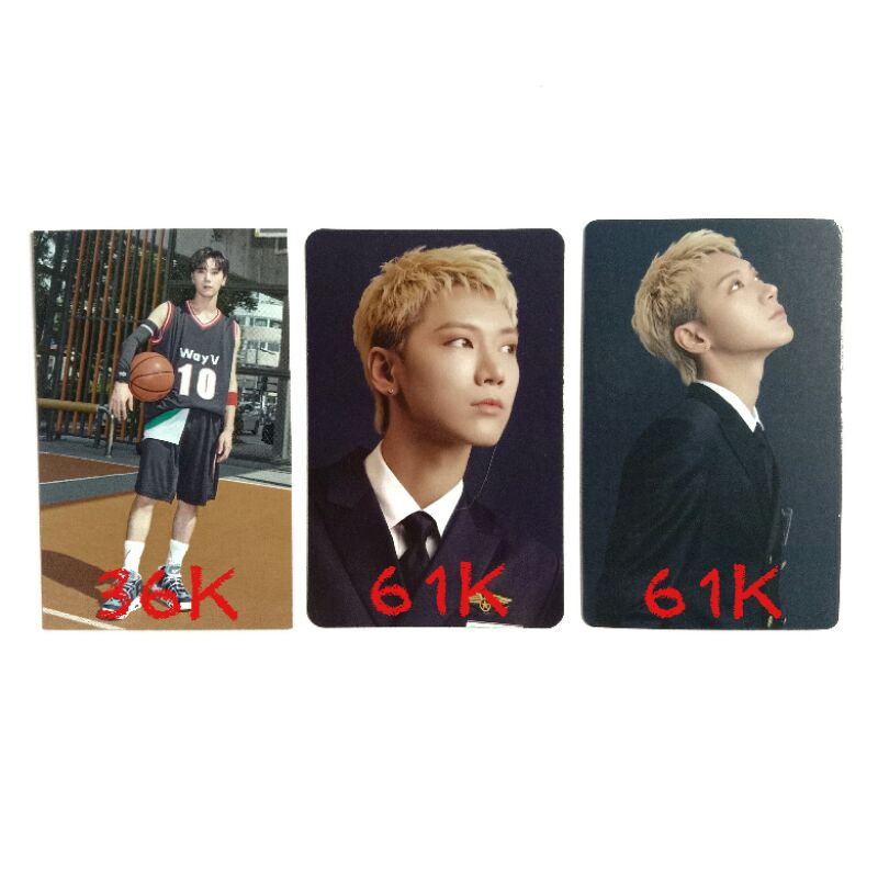 ꒰ escetea ꒱ wayv — photocard pc ten season greetings 2020 sg20 basket benefit hottrack photocard pc 
