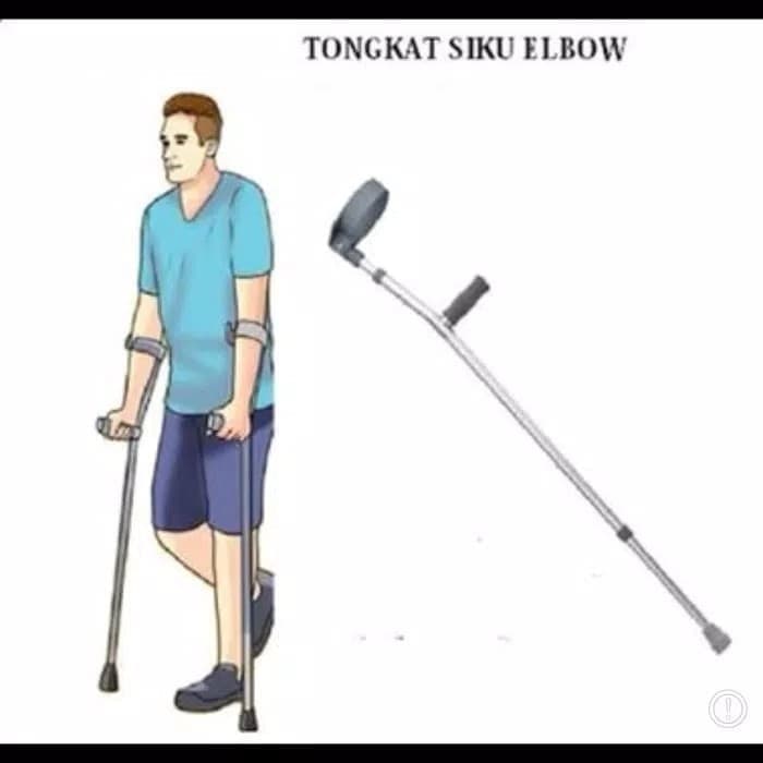 New Tongkat Elbow Siku , Alat Bantu Patah Tulang