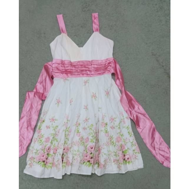 PL Dress Bunga Pink
