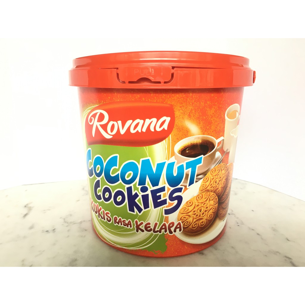 

Rovana Biskuit Rasa Kelapa Gurih, Wangi, Mantap Dihidangkan bersama Keluarga Kue Lebaran