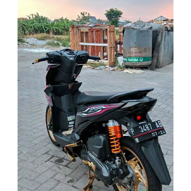 Striping Standar Ori Honda Beat fi 2019 CBS Striping Beat fi cbs 2019