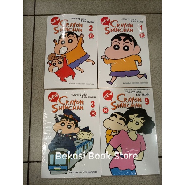 READY STOK KOMIK New Crayon Shinchan 1 2 3 9