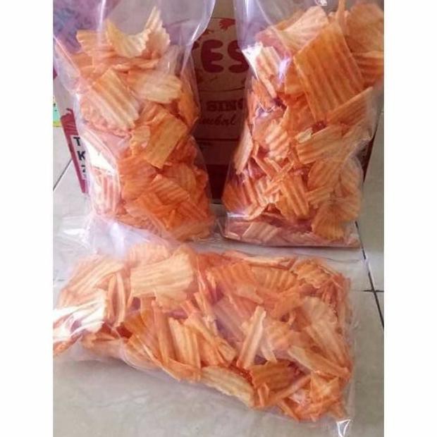 

BISA BAYAR DITEMPAT TES Cemilan Snack Keripik SIngkong Balado 250 gram BERMUTU Kode 1109