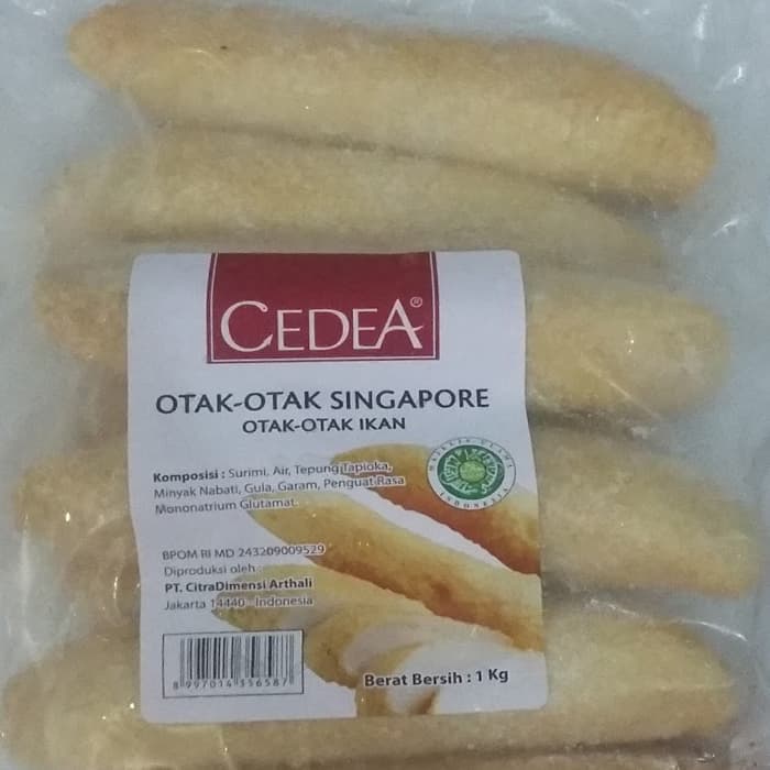 

CEDEA Otak otak Ikan Singapur 1kg | Fish Cake Singapore 1 kg