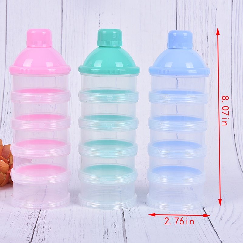 Kotak Tempat Menyimpan Botol Susu Bayi Model 5 Lapisan Portable