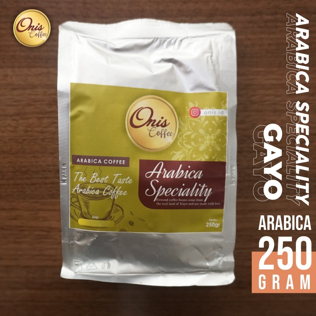 

Coffee Gayo Arabica - Arabica Speciality 250 gr