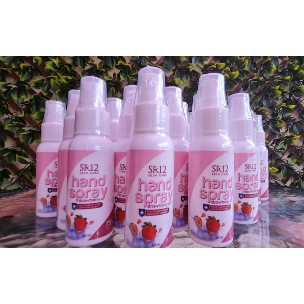 Hand Sanitizer / Hand Gel / Hand Spray SR12 Antiseptik Pembersih Tangan Lembab dan Tidak Lengket