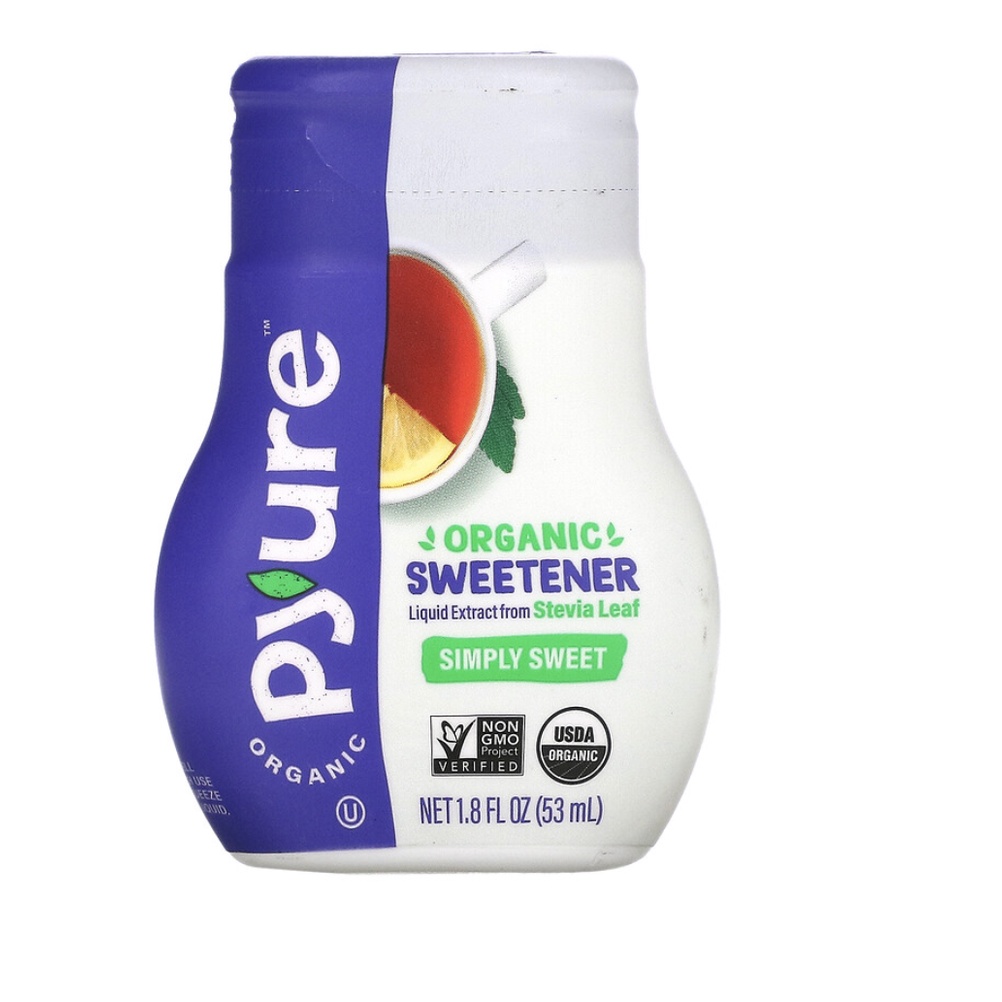 

READY EXP: 06/26 Pyure Organic Liquid Stevia Sweetener Simply Sweet (53 ml)