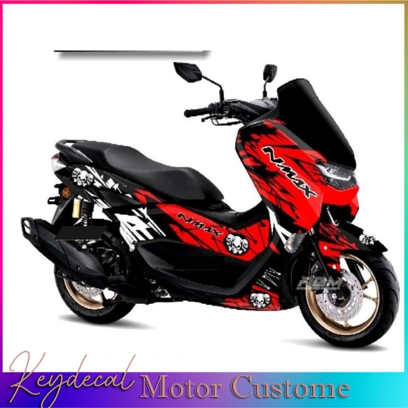 Decal all new nmax 2021/2022 Striping yamaha nmax new Stiker motor nmax 155 full body decal stiker nmax 2022