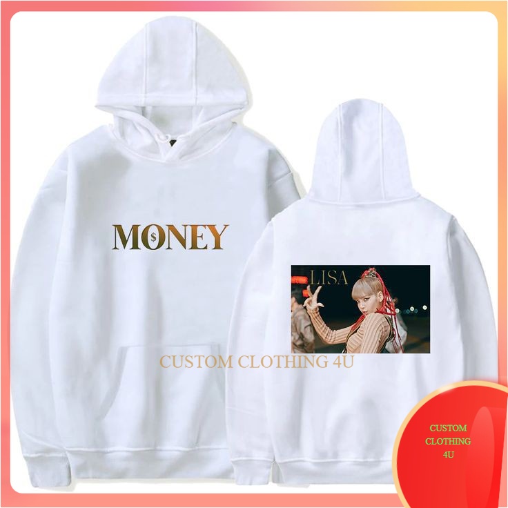 Hoodie Lisa Blackpink Jaket Hoodie KPop Lisa Manoban Blackpink Hoodie Blackpink Jennie