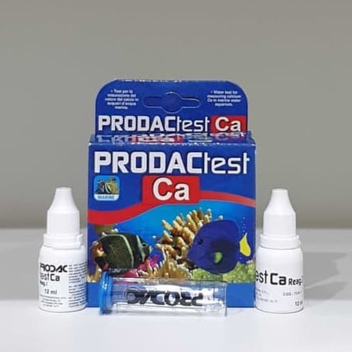 PRODAC TEST Ca – ALAT TEST KADAR KALSIUM AIR AQUARIUM KOLAM TEST KIT CALCIUM