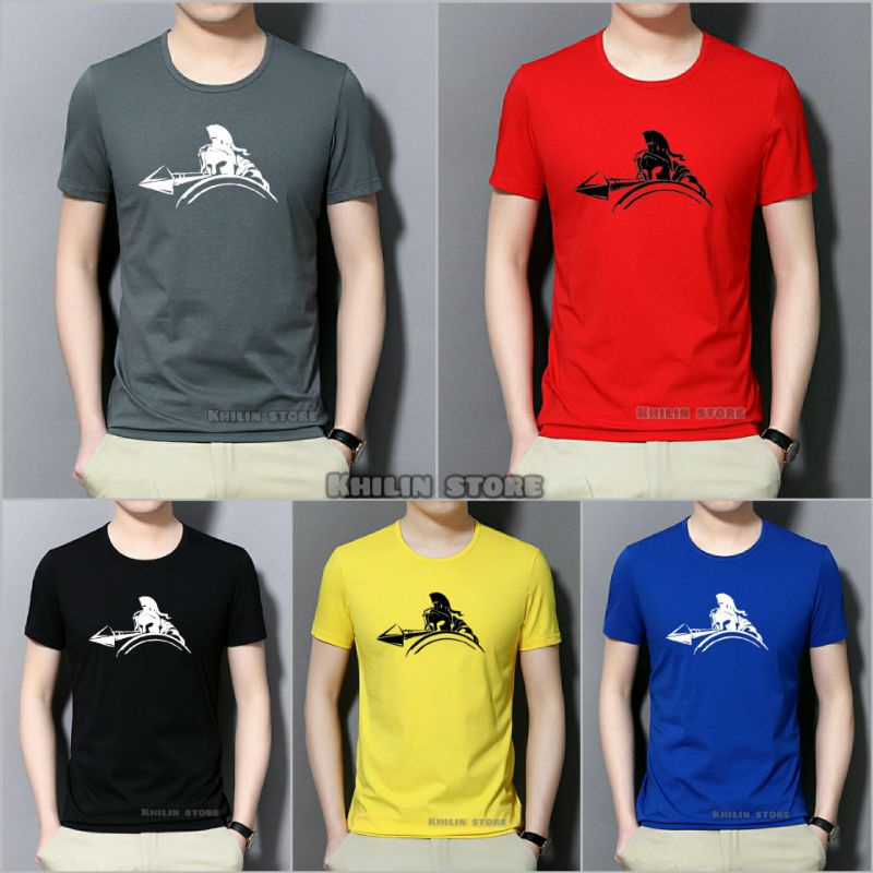 Kaos Pria Baju Pria SPARTAN DEFF Kaos pria lengan pendek Tshirt pria spartan deff distro original