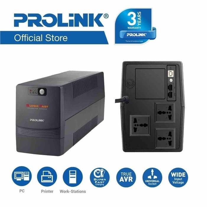 UPS PROLINK PRO PROLINK PRO1201SFCU 1200 VA 720 WATT