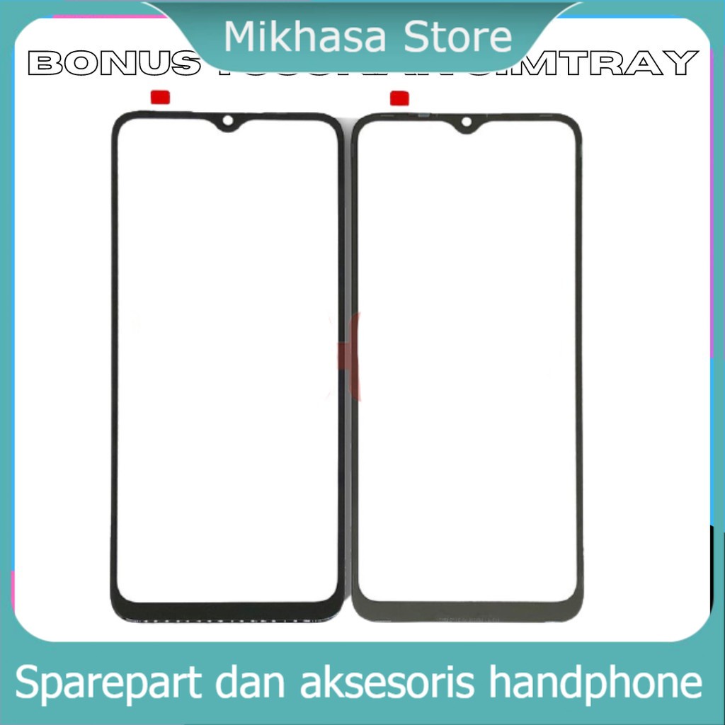 . Touchscreen Tc Ts Kaca Depan Glass Oca Kaca  LCD REALME C11 REALME C15 Original Kaca Layar Sentuh 