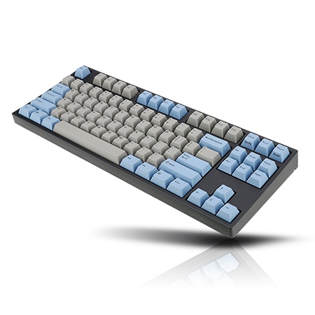 Leopold FC750R BT Grey Blue PD Mechanical Gaming Keyboard