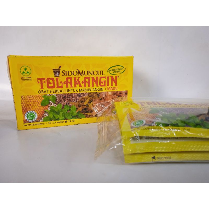 Tolak Angin SIDOMUNCUL Cair Isi 12 Sachet