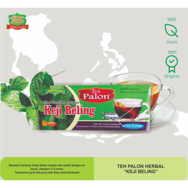 

TEH PALON CELUP KEJI BELING ( STROBILANTHES CRISPUS )