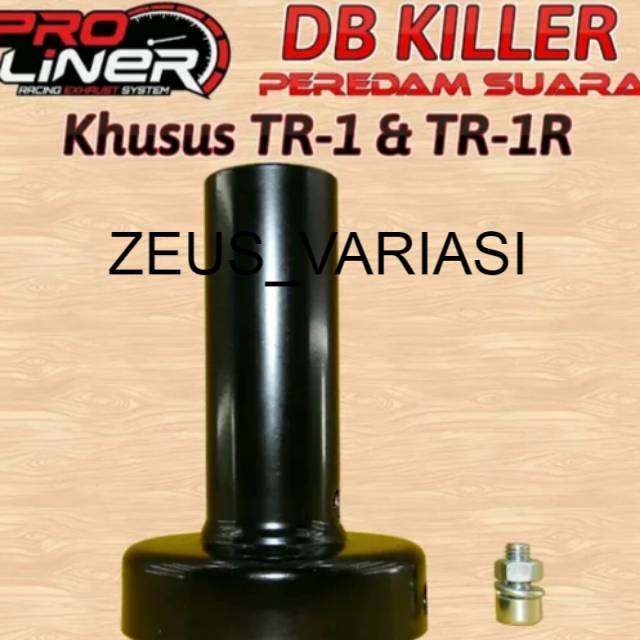 Peredam suara knalpot db killer proliner