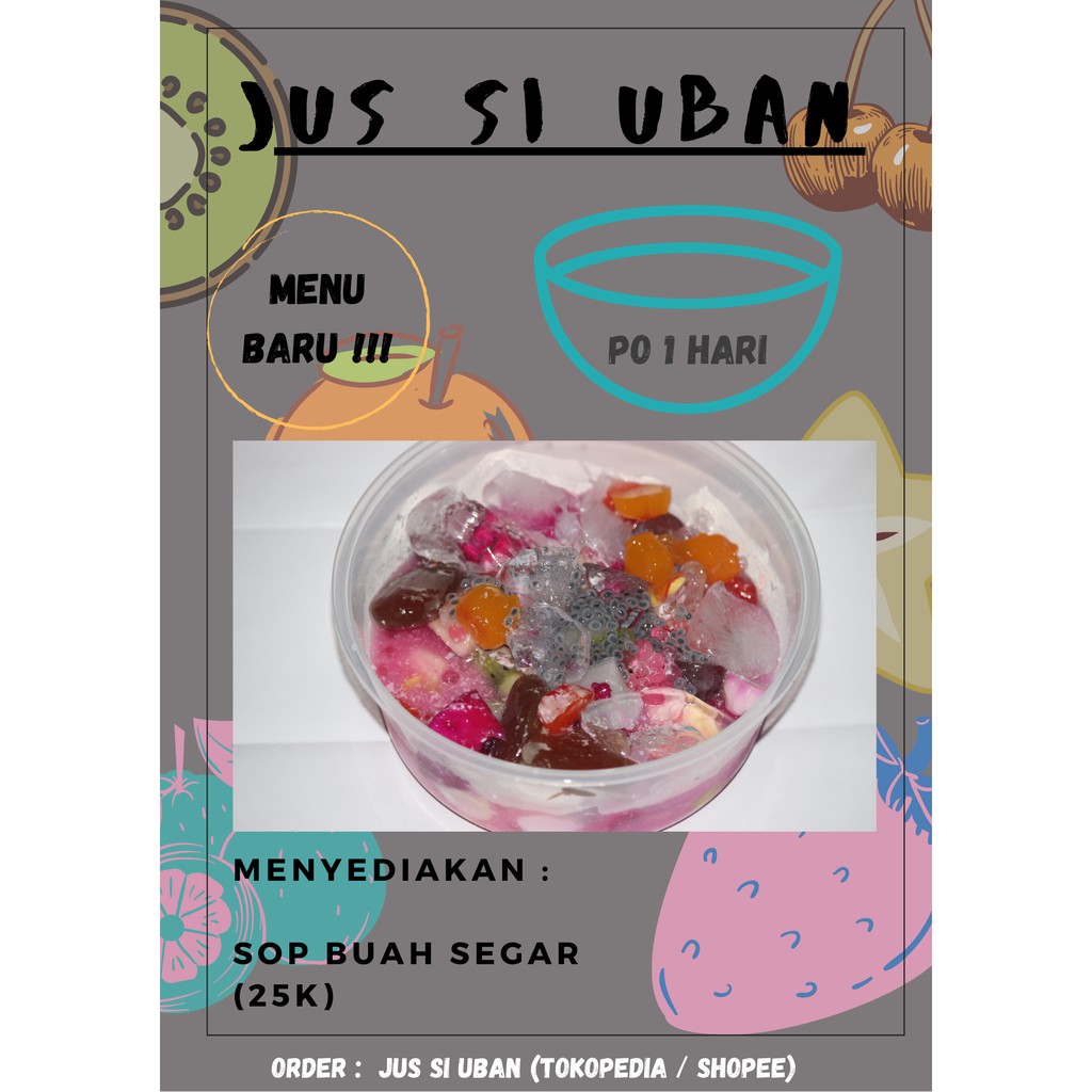 

SOP BUAH JUS SI UBAN