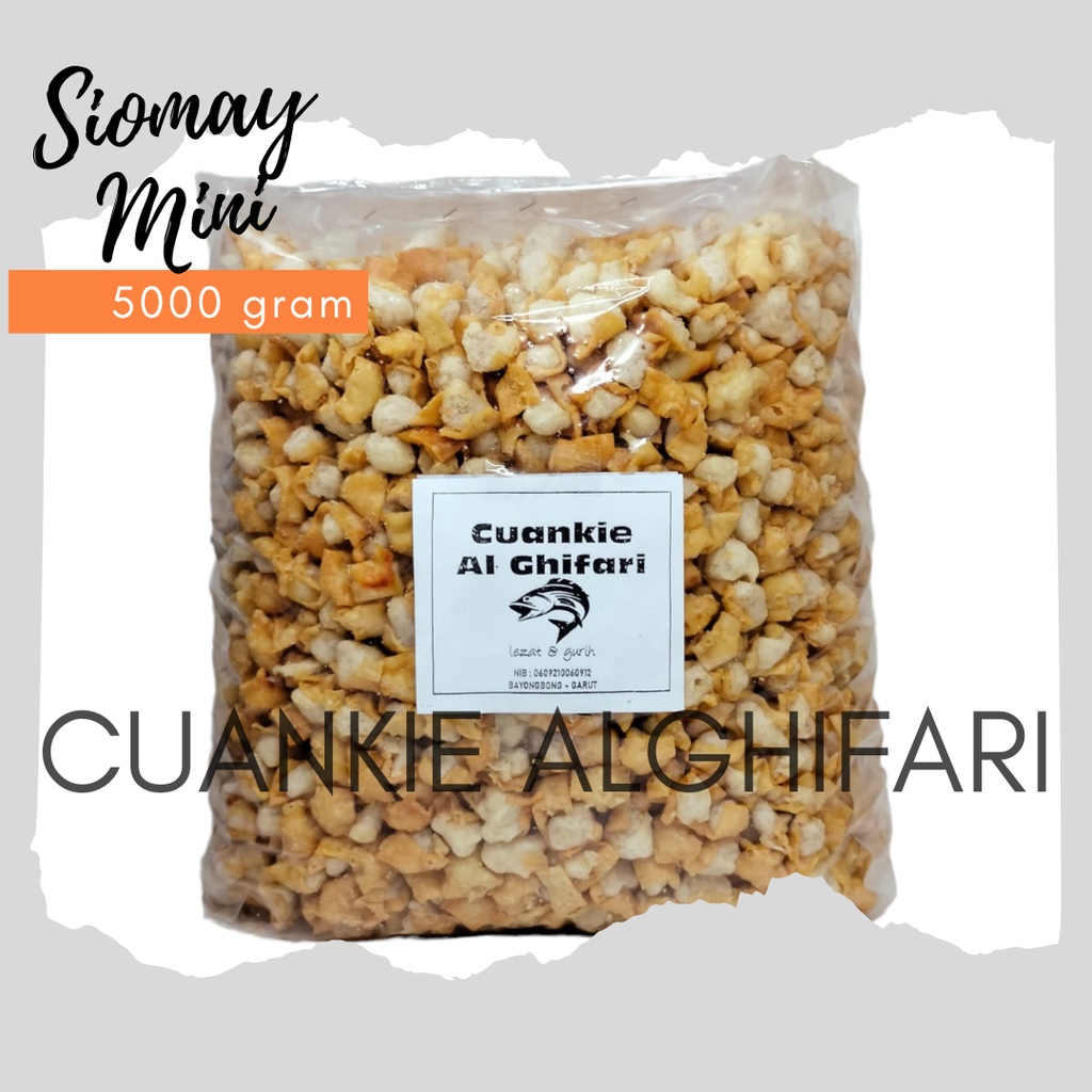 

siomay mini 5kg lebih hemat renyah,gurih dan kriuk kriuk