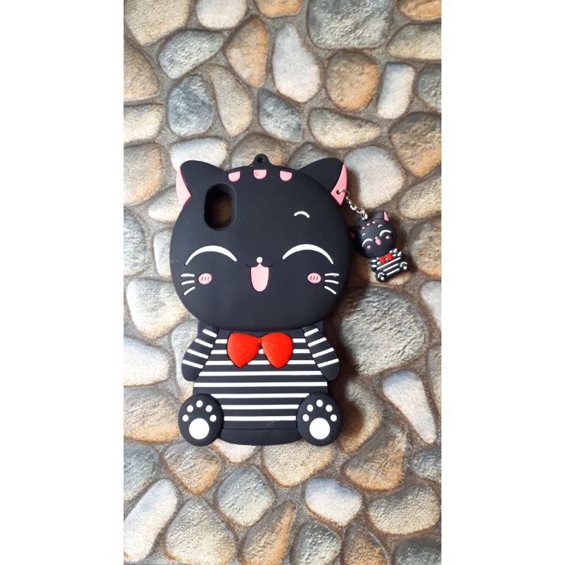 Case Xiaomi Redmi 7A / redmi7a Softcase 3D Cover Casing Silikon Karakter Mimicat Lucu